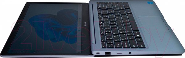 Изображение товара Ноутбук Horizont H-book 14 МАК1 TC2E3W / 4810443003645 (серебристый)