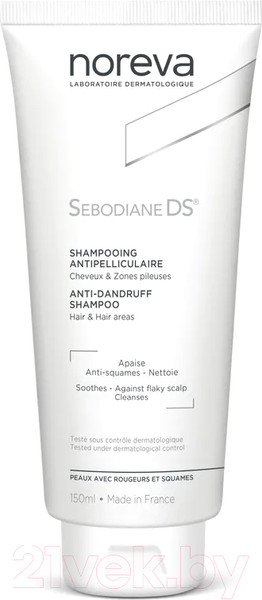 Изображение товара Шампунь для волос Noreva Себодиан DS от перхоти (150мл)