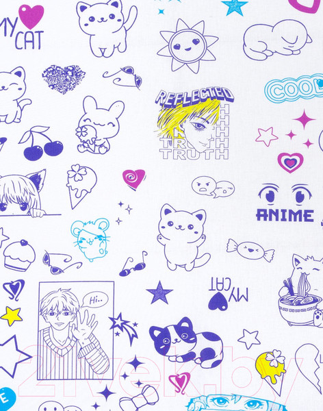 Изображение товара Комплект постельного белья АртПостель Аниме 912