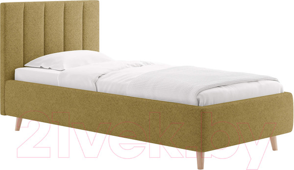 Изображение товара Каркас кровати Сонум Alma 90x200 (кашемир горчичный)