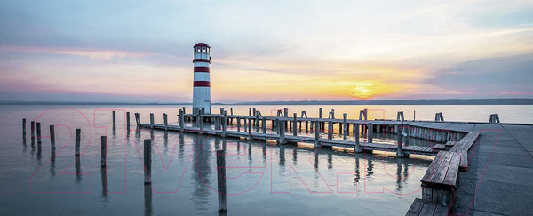 Изображение товара Картина на стекле Stamprint Маяк SD016 (50x125)