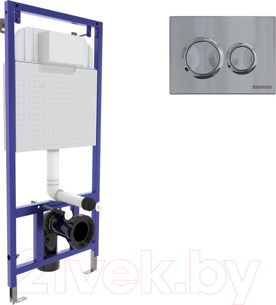 Изображение товара Инсталляция для унитаза Berges Novum 040263