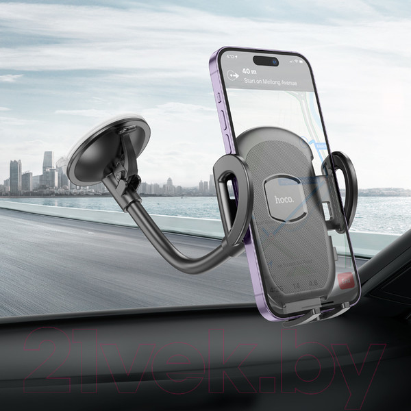 Изображение товара Держатель для смартфонов Hoco H10 (черный)