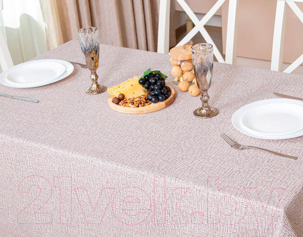 Изображение товара Скатерть АртПостель Лен капучино / СБ.150.260 (150x260)