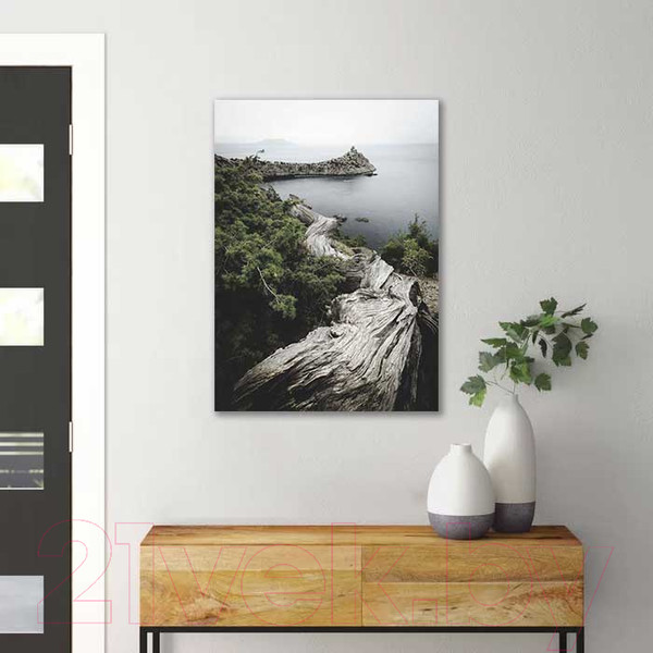 Изображение товара Картина на стекле Stamprint Край земли NT015 (70x50)