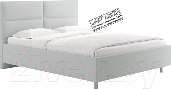 Изображение товара Каркас кровати Сонум Omega 90x200 (тедди пепельный)