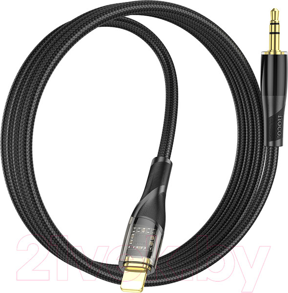 Изображение товара Кабель Hoco UPA25 Lighting - Jack (M) (1м, черный)