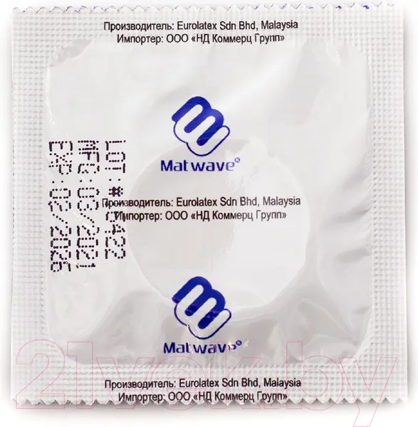 Изображение товара Презерватив для УЗИ Matwave Латексные без смазки / 5.4511 (100шт)