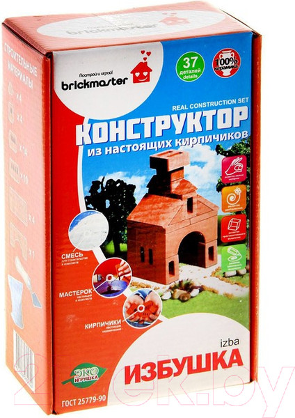 Изображение товара Конструктор Brickmaster Изба / 1075882 (37эл)