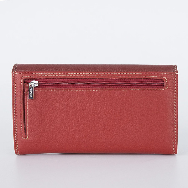 Изображение товара Портмоне Poshete 861-9532B-RBD (бордовый)