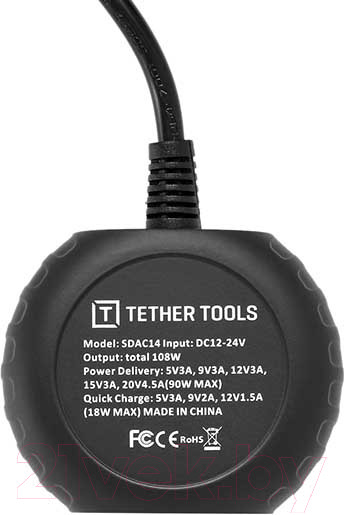 Изображение товара Адаптер Tether Tools ONsite D-Tap to USB-C PD / SDAC14