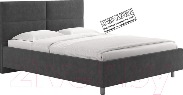 Изображение товара Каркас кровати Сонум Omega 90x200 (фултон графит)