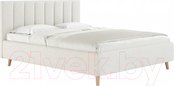 Изображение товара Каркас кровати Сонум Alma 200x200 (микровелюр белый)