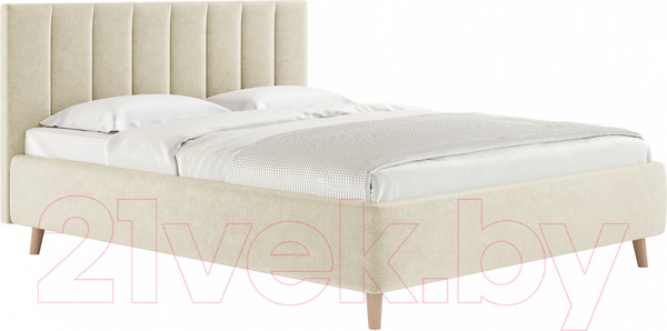 Изображение товара Каркас кровати Сонум Alma 200x200 (микровелюр бежевый)