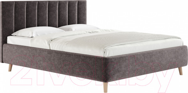 Изображение товара Каркас кровати Сонум Alma 200x200 (микровелюр кофе)