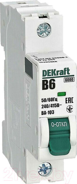 Изображение товара Выключатель автоматический DEKraft 12205DEK