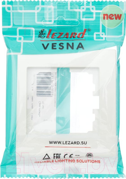 Изображение товара Рамка для выключателей и розеток Lezard Vesna 742-3000-146