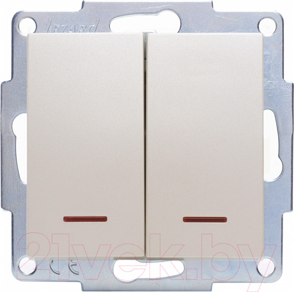 Изображение товара Выключатель Lezard Vesna 742-3088-112
