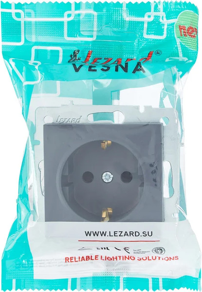 Изображение товара Розетка Lezard Vesna 742-3488-124B