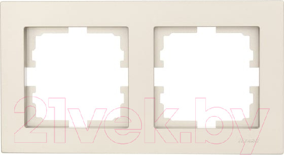 Изображение товара Рамка для выключателей и розеток Lezard Vesna 742-3700-147