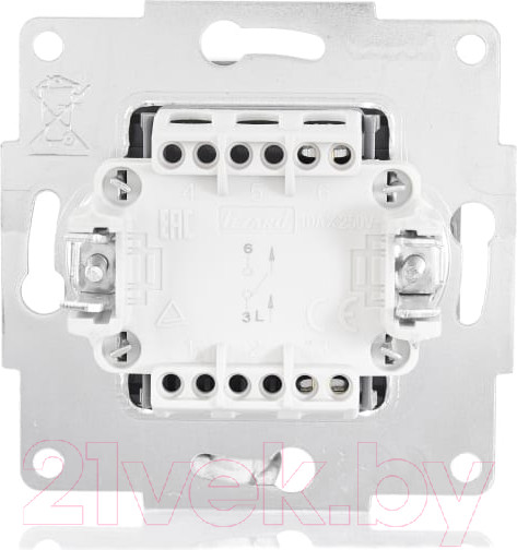 Изображение товара Выключатель Lezard Vesna 742-3788-100