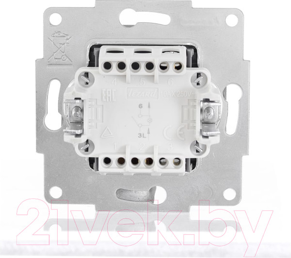 Изображение товара Выключатель Lezard Vesna 742-3788-111
