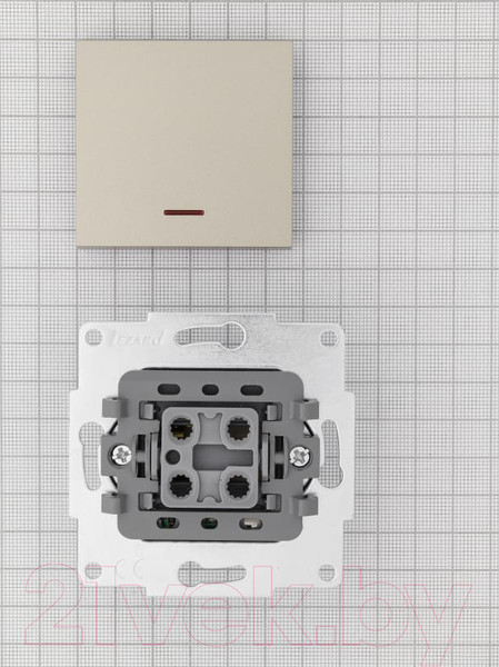 Изображение товара Выключатель Lezard Vesna 742-3788-111