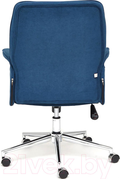 Изображение товара Кресло офисное Tetchair York флок (синий 32)