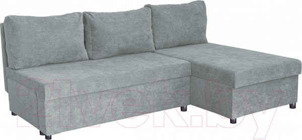 Изображение товара Диван угловой Mio Tesoro Farris 4УС+0Пд (Santos Light Grey)