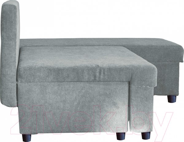 Изображение товара Диван угловой Mio Tesoro Farris 4УС+0Пд (Santos Light Grey)