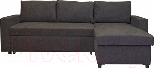 Изображение товара Диван угловой Mio Tesoro Vide 4УС (Evento Carbon Black)