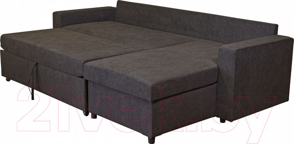 Изображение товара Диван угловой Mio Tesoro Vide 4УС (Evento Carbon Black)