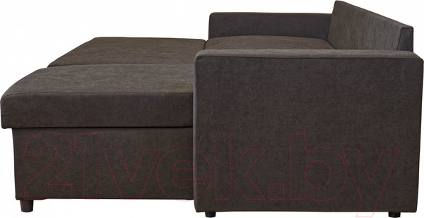 Изображение товара Диван угловой Mio Tesoro Vide 4УС (Evento Carbon Black)