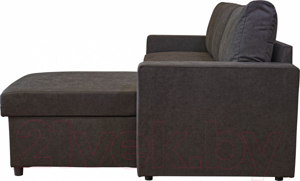 Изображение товара Диван угловой Mio Tesoro Vide 4УС (Evento Carbon Black)