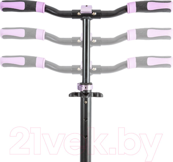 Изображение товара Самокат городской Plank City P22-CITY230P (черный/розовый)