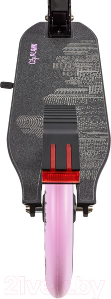 Изображение товара Самокат городской Plank City P22-CITY230P (черный/розовый)