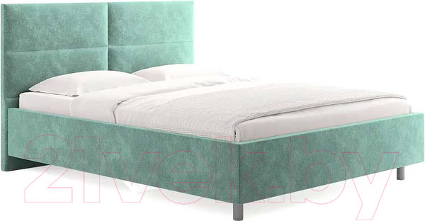 Изображение товара Каркас кровати Сонум Omega 200x200 (микровелюр селадон)