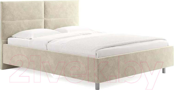 Изображение товара Каркас кровати Сонум Omega 200x200 (микровелюр бежевый)