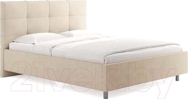 Изображение товара Каркас кровати Сонум Caprice 200x200 (замша кремовый)
