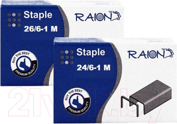 Изображение товара Набор канцелярский для сшивания Raion SS-2412-HO(BL) (черный)