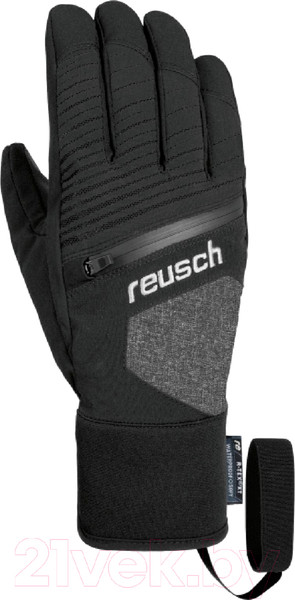 Изображение товара Перчатки лыжные Reusch Theo R-Tex Xt / 4801232-7015 (р-р 10, Black Melange/Black)