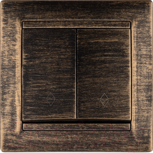 Изображение товара Выключатель TDM Лама SQ1815-0749 (старинная бронза)