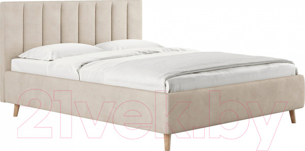 Изображение товара Каркас кровати Сонум Alma 200x200 (замша кремовый)