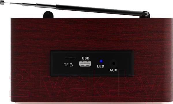 Изображение товара Радиоприемник Ritmix RPR-089 (красное дерево)