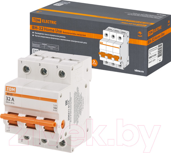 Изображение товара Выключатель нагрузки TDM SQ0211-0124 (мини-рубильник)