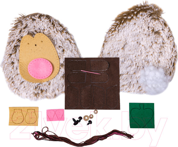 Изображение товара Набор для шитья Десятое королевство Мягкая игрушка своими руками. Ежик / 04733