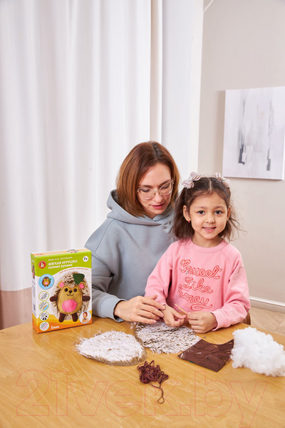 Изображение товара Набор для шитья Десятое королевство Мягкая игрушка своими руками. Ежик / 04733