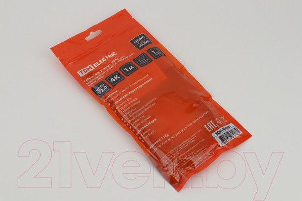 Изображение товара Кабель TDM АВК 1 HDMI / SQ4040-0001 (1м)