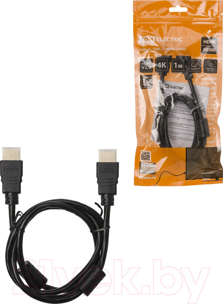 Изображение товара Кабель TDM АВК 2 HDMI / SQ4040-0002 (1м)
