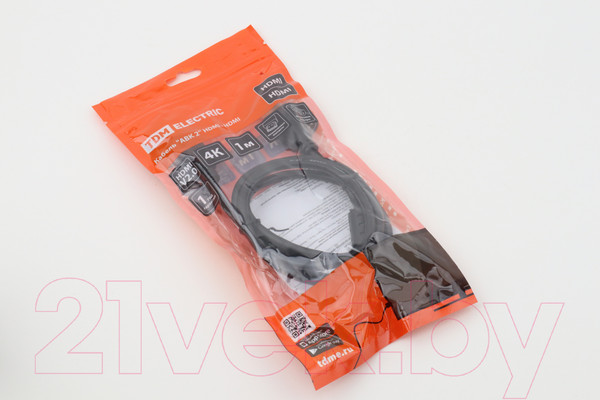 Изображение товара Кабель TDM АВК 2 HDMI / SQ4040-0002 (1м)